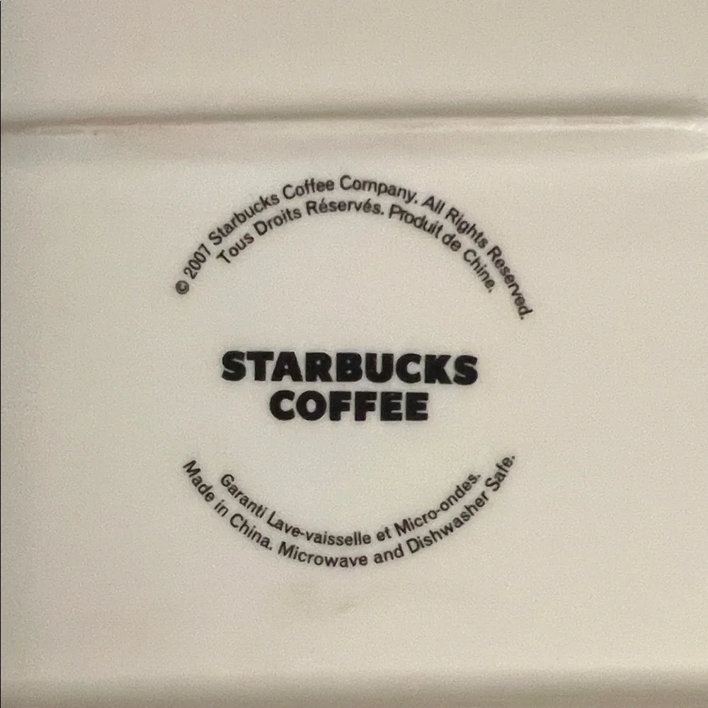 Starbucks 2007 Bean Serving Tray